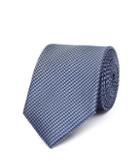 Reiss Ida - Mens Silk Houndstooth Tie In Blue