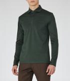 Reiss Santi - Mens Cotton Polo Shirt In Green, Size Xs