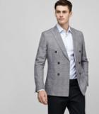 Reiss Windsor - Double-breasted Blazer In Blue, Mens, Size 34