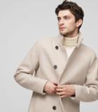 Reiss Curraghmore - Funnel Collar Jacket In Brown, Mens, Size Xs