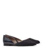 Reiss Rosie - Cut-away Flat Shoes In Blue, Womens, Size 5