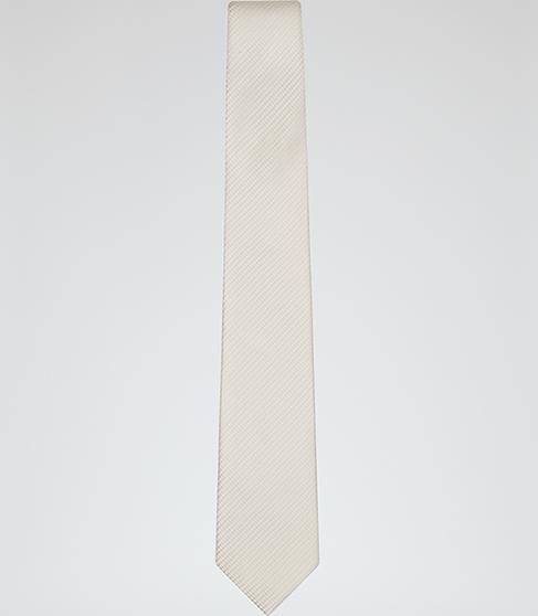 Reiss Ida Silk Houndstooth Tie