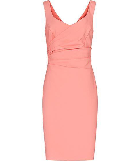 Reiss Alessia Pleat Detail Dress
