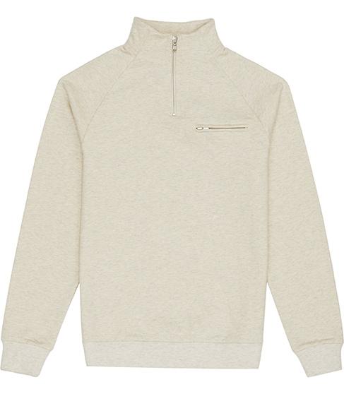 Reiss Starlight Funnel Collar Sweatshirt
