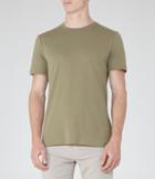 Reiss Bless - Mens Crew Neck T-shirt In Green, Size L
