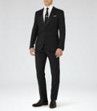Reiss Mayfair - Mens Peak Lapel Tuxedo In Black, Size 38