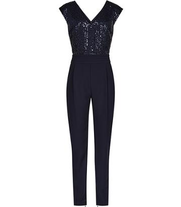 Reiss Maaya Embellished Jumpsuit