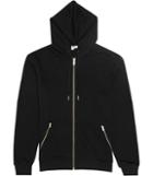 Reiss Foundation - Mens Contrast Hardware Hoodie In Black, Size Xs