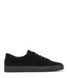 Reiss Darma - Mens Suede Trainers In Black, Size 7