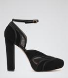 Reiss Starr Mesh Detail Shoes