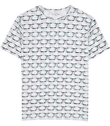 Reiss Base Printed T-shirt