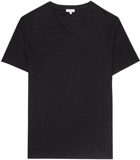 Reiss Harvest Linen Blend T-shirt