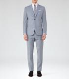 Reiss Faulkenberg - Modern-fit Suit In Blue, Mens, Size 36