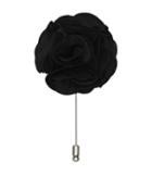 Reiss Piani - Mens Flower Dress Pin In Black, Size One Size