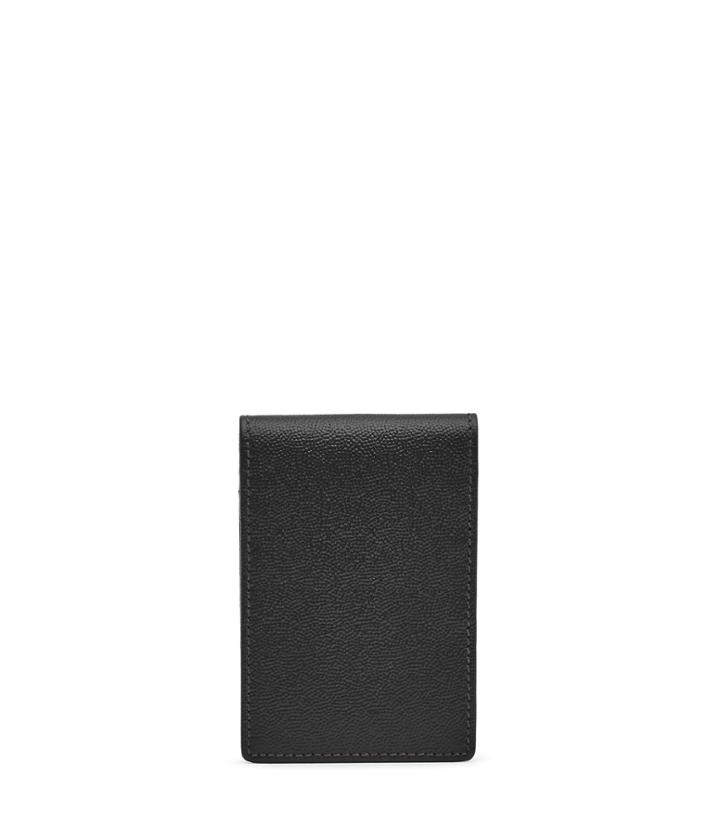 Reiss Starter - Leather Fold Wallet In Black, Mens