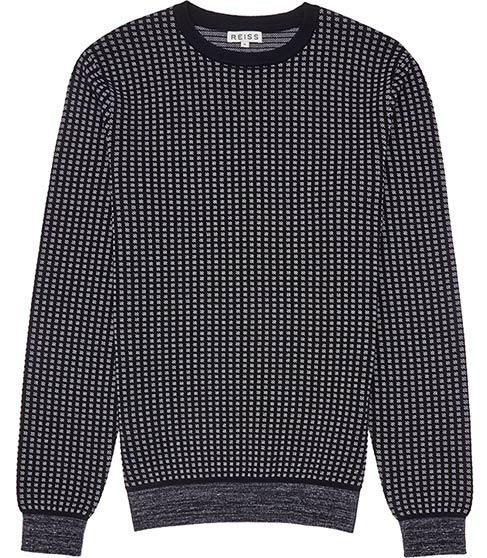 Reiss Audit Textured Jumper