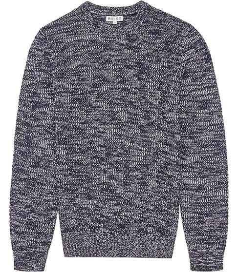 Reiss Turbine Flecked Jumper