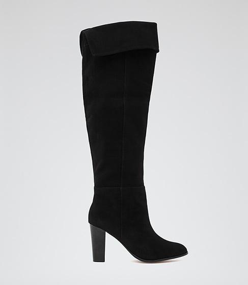 Reiss Vale Knee-high Suede Boots