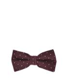 Reiss Monty - Mens Polka Dot Bow Tie In Red, Size One Size