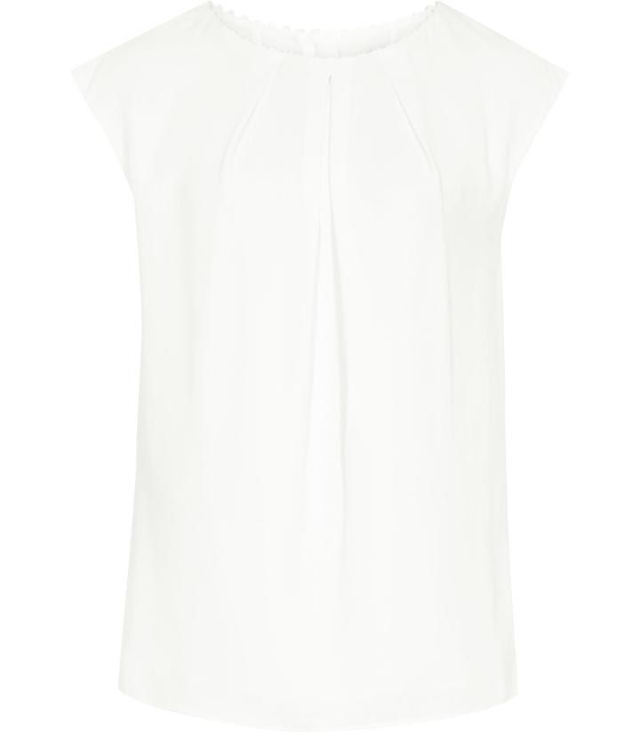 Reiss Livia - Womens Button-back Top In White, Size 4