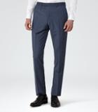 Reiss George T - Mens Slim-fit Tailored Trousers In Blue, Size 34