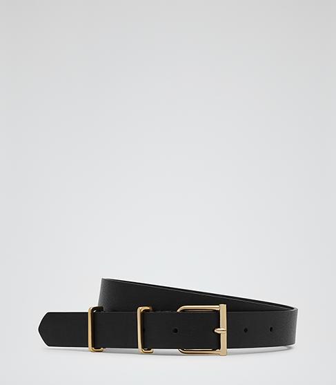 Reiss Theon Leather Belt