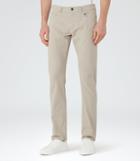 Reiss Fugee - Mens Slim-fit Jeans In Brown, Size 30