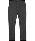 Reiss Charding T - Mens Slim-fit Trousers In Grey, Size 28