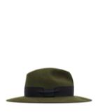 Reiss Maddy - Womens Christys Fedora In Green, Size S/m