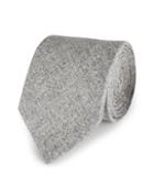 Reiss Creston - Melange Silk Tie In Grey, Mens