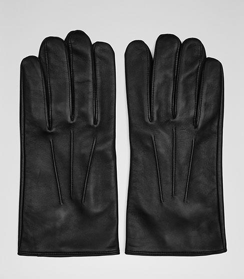 Reiss Pauly Formal Leather Gloves