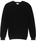 Reiss Jetty - Mens Ribbed Crew-neck Jumper In Black, Size Xs