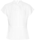 Reiss Hattie - Womens Knot-detail Blouse In White, Size 4