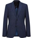 Reiss Teller - Mens Slim Wool Blazer In Blue, Size 36