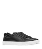 Reiss Darren - Mens Contrast Sole Sneakers In Black, Size 8