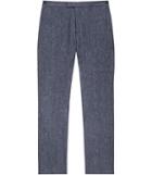 Reiss Tanaka T - Mens Modern Tailored Trousers In Blue, Size 28