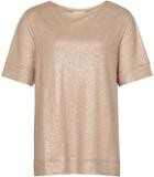 Reiss Petra Metallic T-shirt
