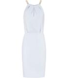 Reiss Odessa - Womens Chain Neck Detail Dress In Blue, Size 8