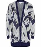 Reiss Clara Intarsia Cardigan
