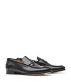 Reiss Wilton - Mens Leather Penny Loafers In Black, Size 7