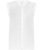 Reiss Jean - Womens Lace-trim Sleeveless Blouse In White, Size 4