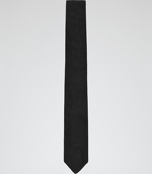 Reiss Champ Knitted Silk Tie