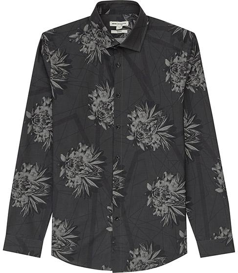 Reiss Nightshade Floral Print Shirt