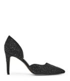 Reiss Sofia - Womens Crystal-embellished Shoes In Black, Size 3