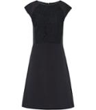Reiss Talithia - Womens Lace-panel Dress In Black, Size 4