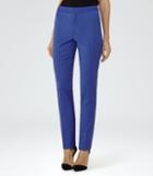 Reiss Arlo Trouser - Womens Slim-leg Trousers In Blue, Size 4