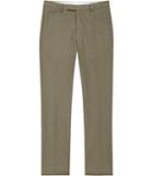 Reiss Ciaro - Mens Cotton Trousers In Brown, Size 28