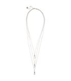 Reiss Ister Layered Drop Necklace With Swarovski Crystals