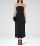 Reiss Giorgia - Womens Strapless Dress In Blue, Size 6
