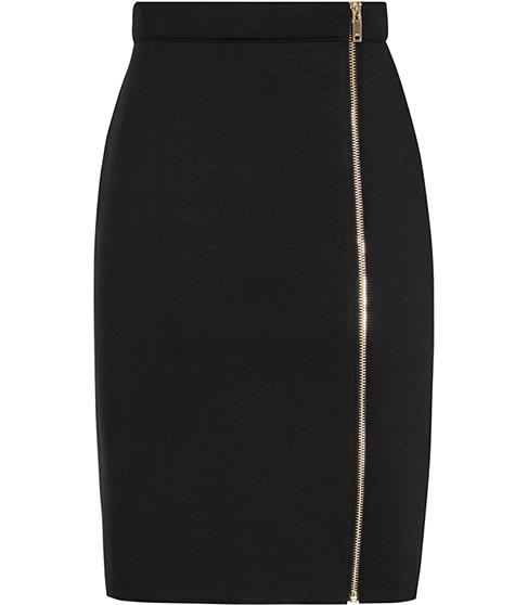 Reiss Ria Zip-front Pencil Skirt